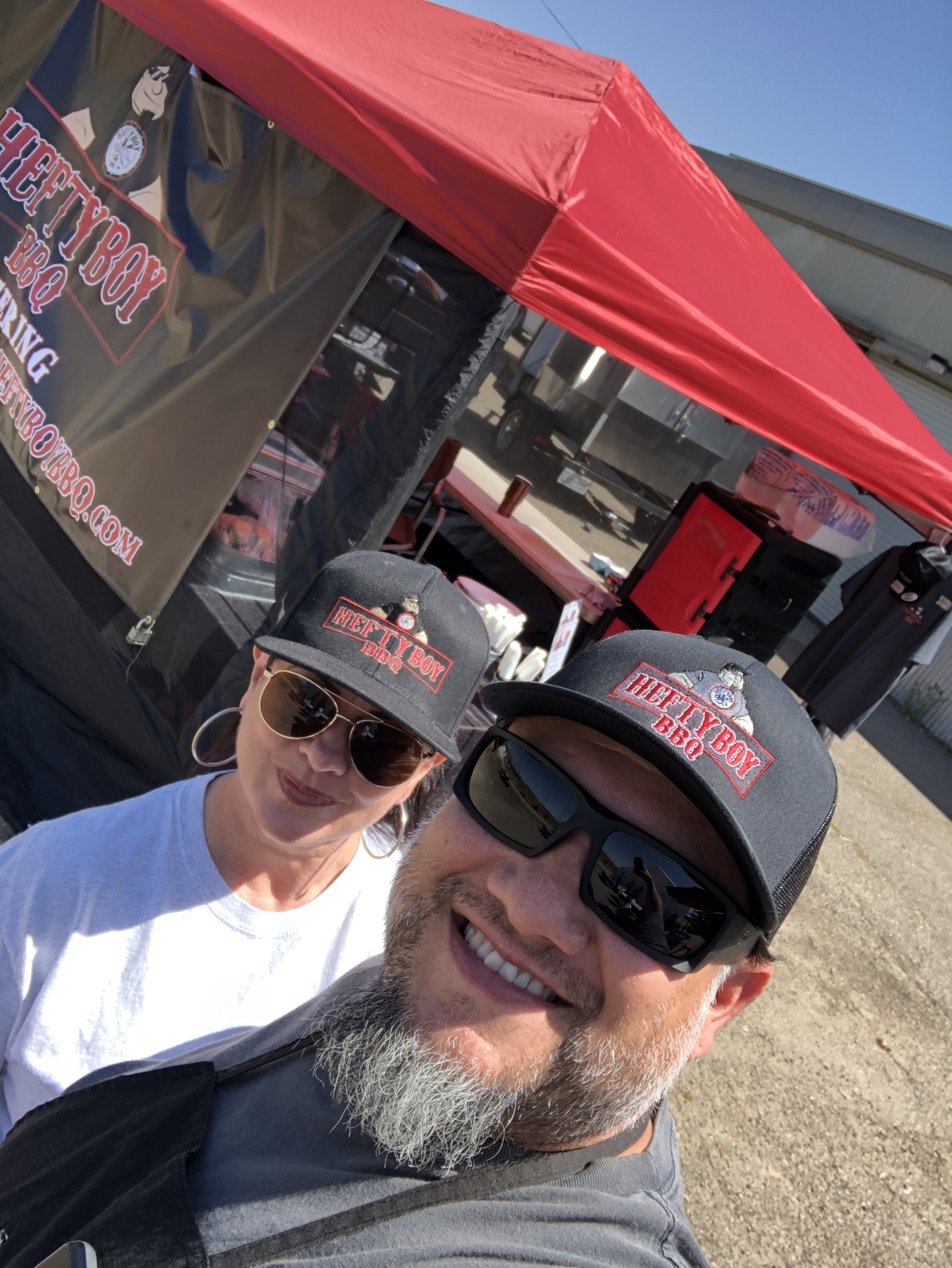 Team at BBQ Competition