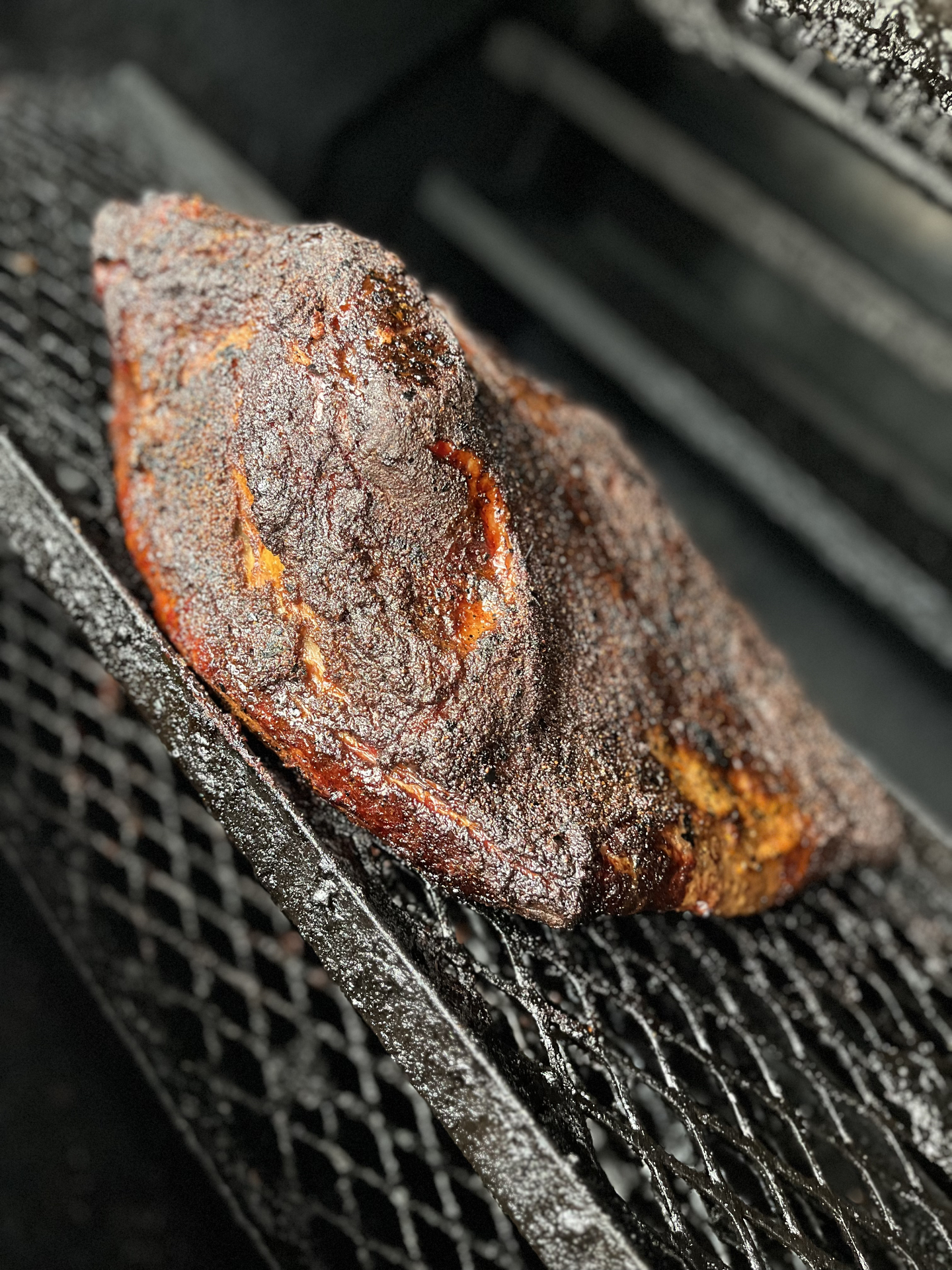 Beef Brisket on Smoker