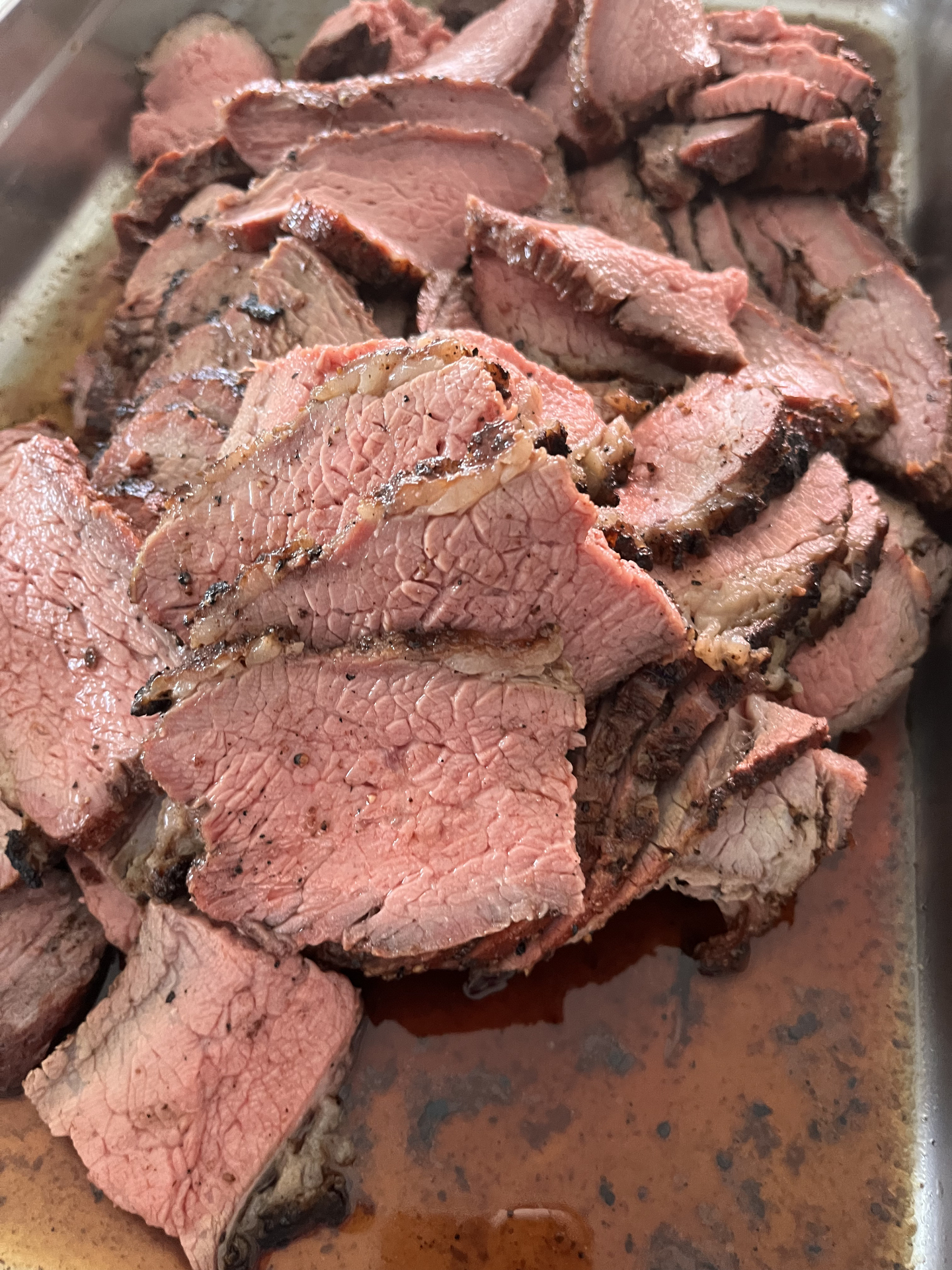 Sliced Smoked Brisket