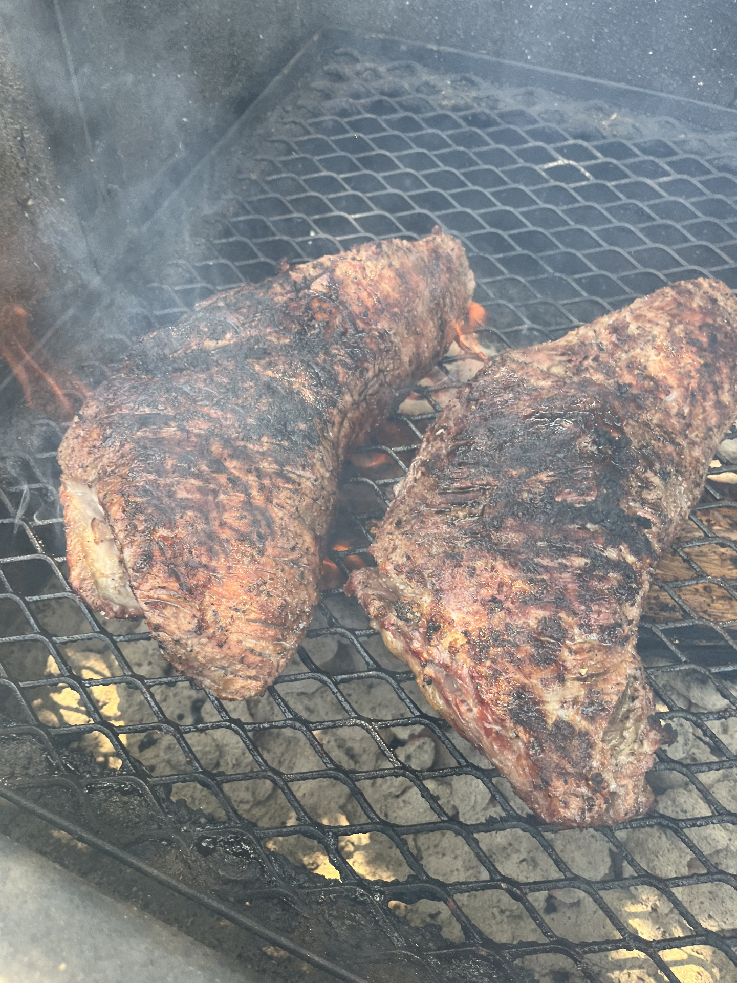 Beef Short Ribs on Smoker